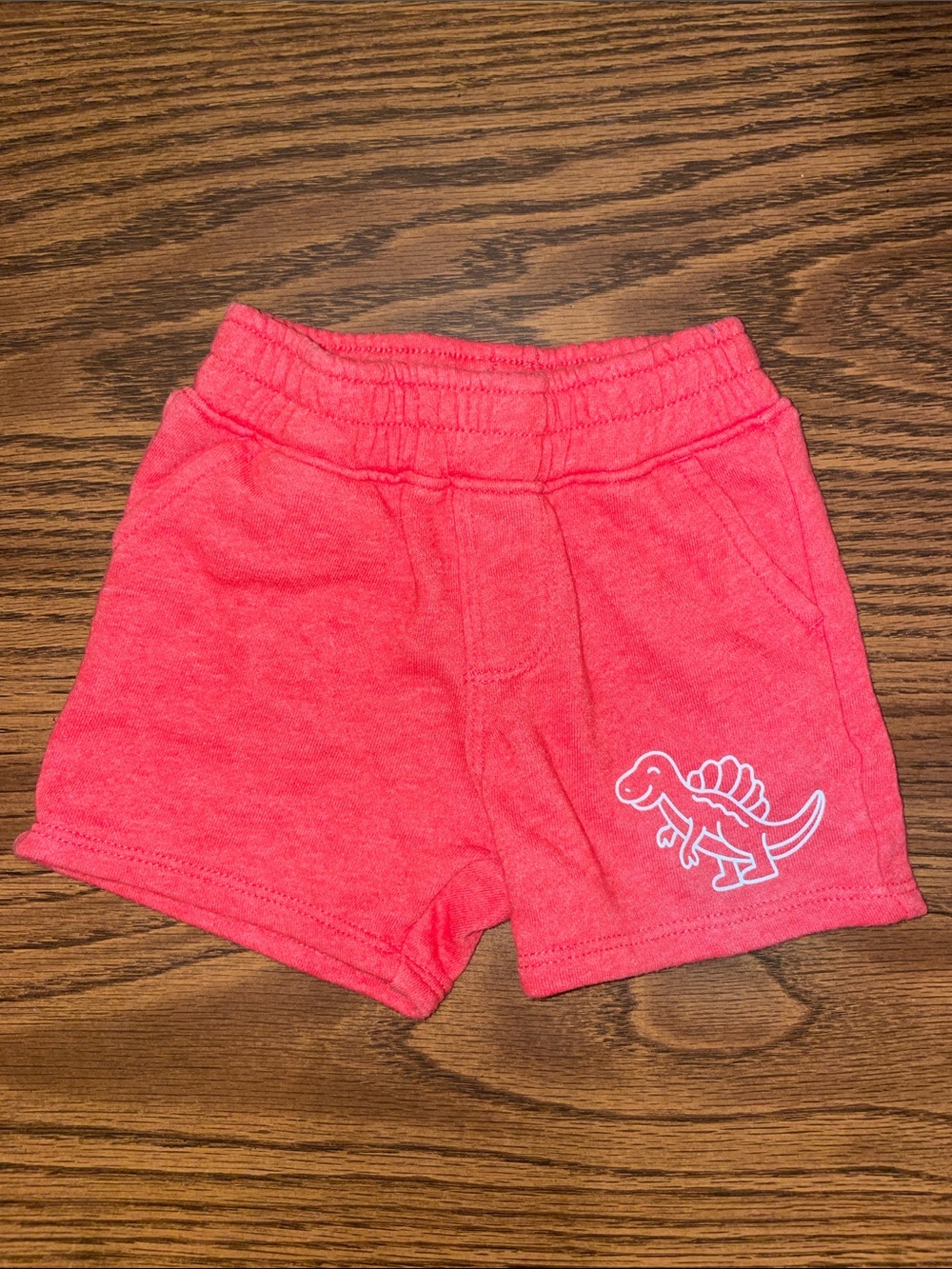 Boys 18M Garanimals Red Dino Shorts! Pre Loved